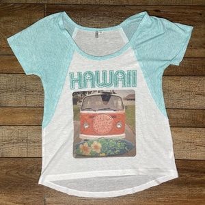 (Sold) RIPCURL | Hawaii Tee Shirt M Hippy Blue